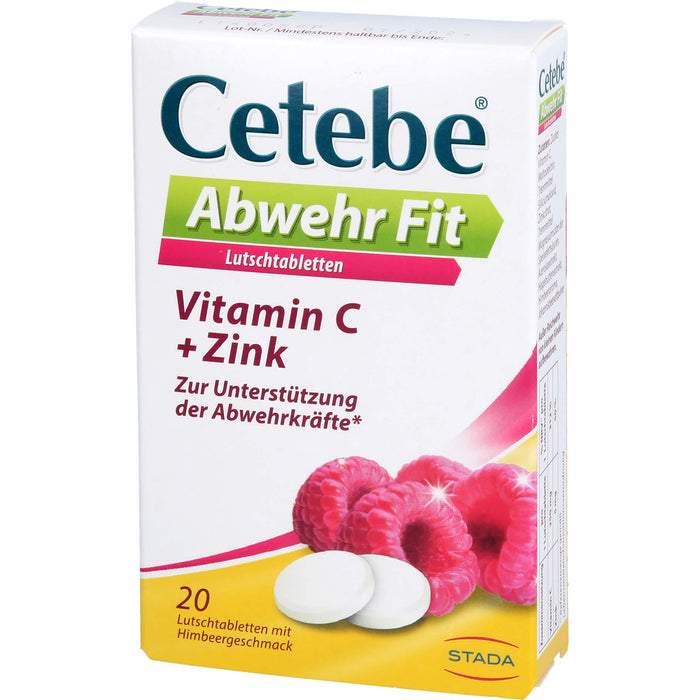 Cetebe Abwehr Fit Lutschtabletten, 20 pc Tablettes