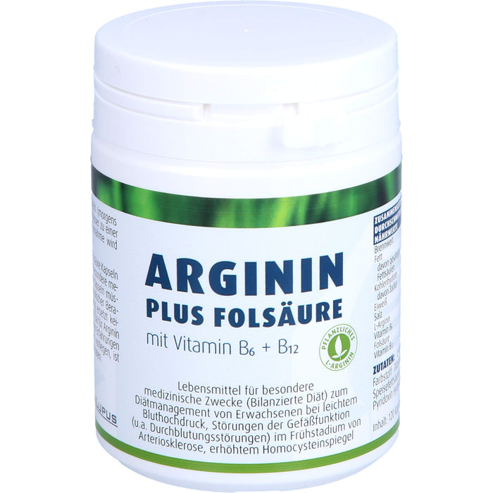 Quintessenz Arginin Plus Folsäure Kapseln, 120 pcs. Capsules