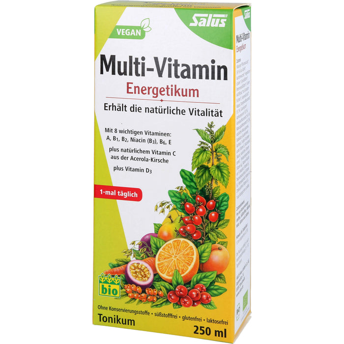 Salus Multi-Vitamin-Energetikum Tonikum, 250 ml Lösung