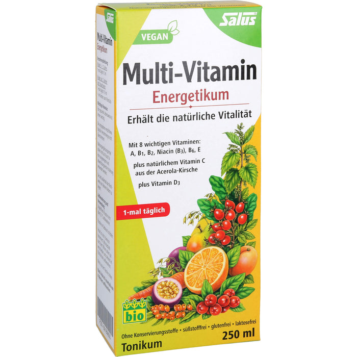 Salus Multi-Vitamin-Energetikum Tonikum, 250 ml Solution