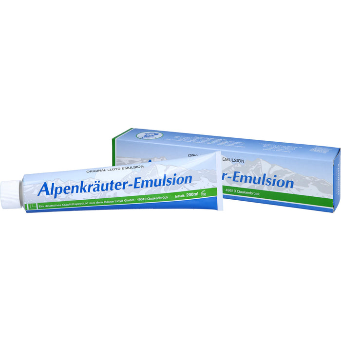 Original Lloyd Alpenkräuter-Emulsion, 200 ml Crème