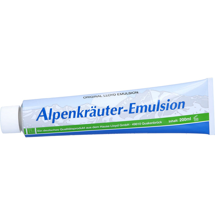 Original Lloyd Alpenkräuter-Emulsion, 200 ml Crème