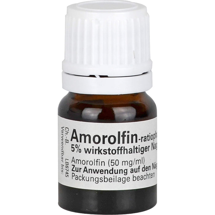 Amorolfin-ratiopharm Nagellack bei Nagelpilz, 3 ml Vernis à ongles contenant une substance active