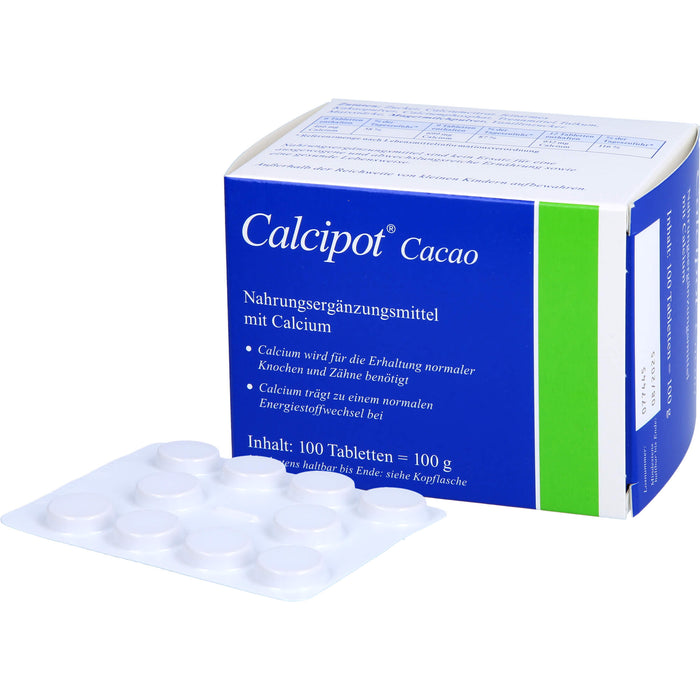 Calcipot Kautabletten, 100 St. Tabletten