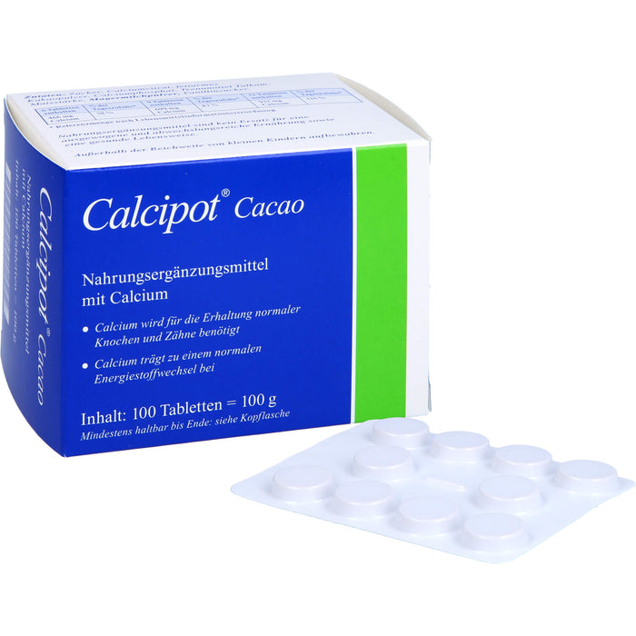 Calcipot Kautabletten, 100 pcs. Tablets