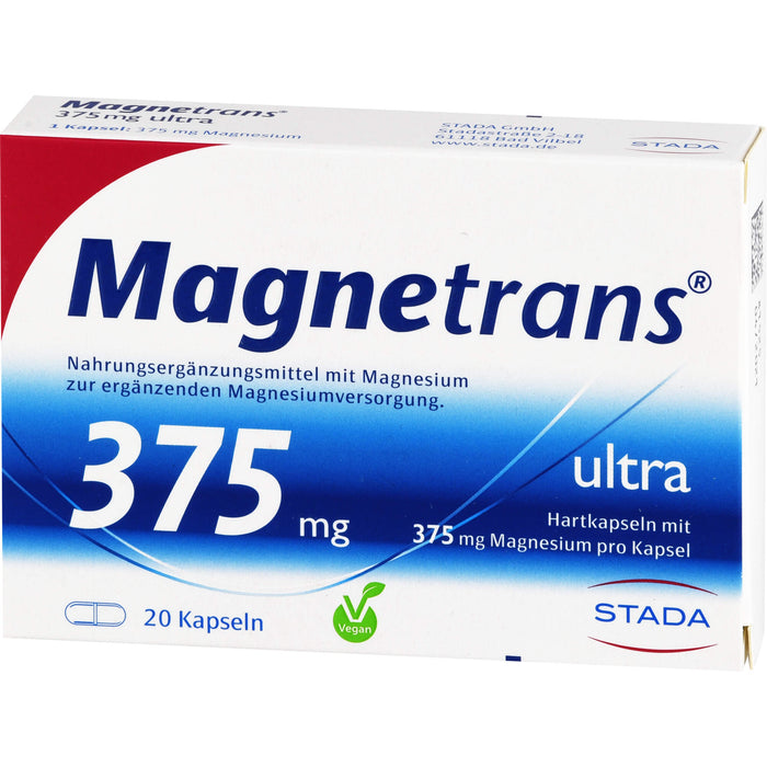 Magnetrans ultra 375 mg Kapseln, 20 pcs. Capsules