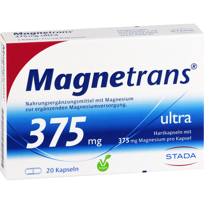 Magnetrans ultra 375 mg Kapseln, 20 pcs. Capsules