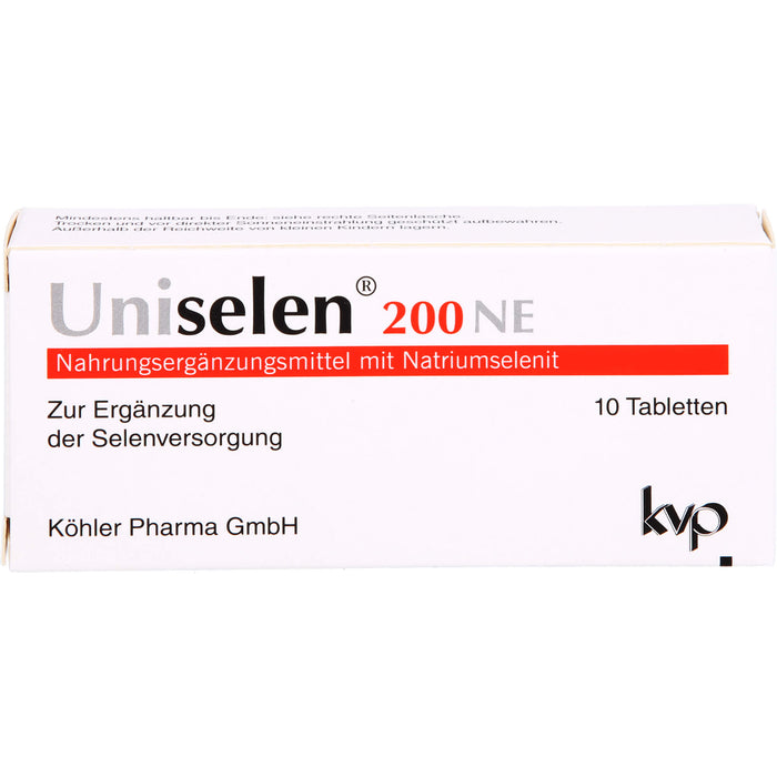 Uniselen 200 NE Tabletten, 10 St. Tabletten