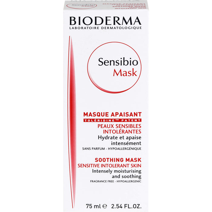 BIODERMA Sensibio Mask Gesichtsmaske, 75 ml Face mask