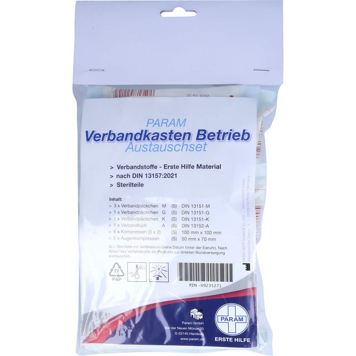 PARAM Verbandkasten-Austauschset Betrieb 13157, 1 pcs. Set