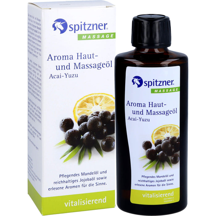 Spitzner Haut- u. Massageöl Acai-Yuzu, 190 ml OEL