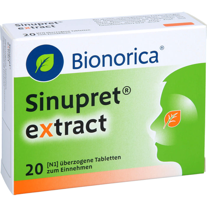 Sinupret extract überzogene Tabletten, 20 pc Tablettes