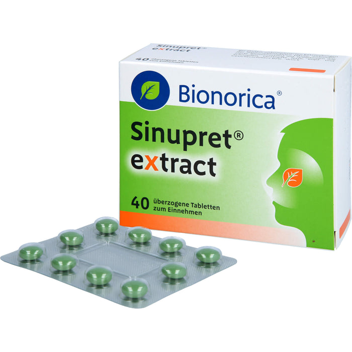 Sinupret extract überzogene Tabletten, 40 pcs. Tablets