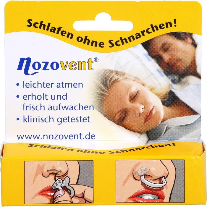 Nozovent Nasenklammer Größe Small, 2 pcs. Bracket