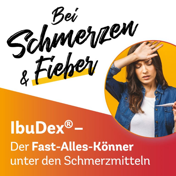 IbuDex 200 mg Filmtabletten bei Schmerzen und Fieber, 50 pc Tablettes