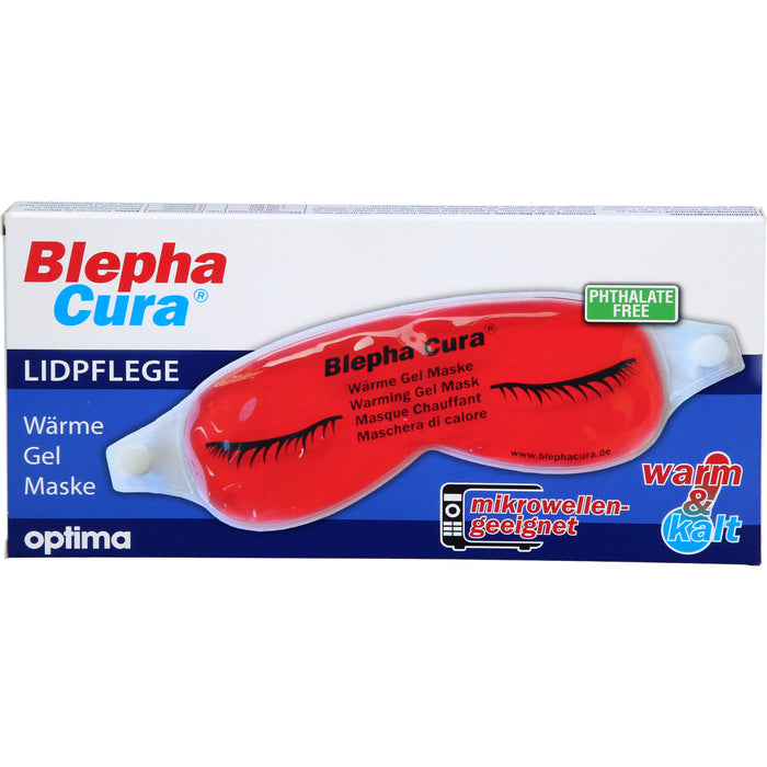 BlephaCura Wärme & Kälte Gel-Maske für die Lidpflege, 1 pcs. Masks