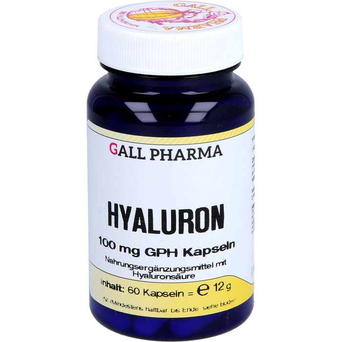 GALL PHARMA Hyaluron 100 mg GPH Kapseln, 60 pc Capsules