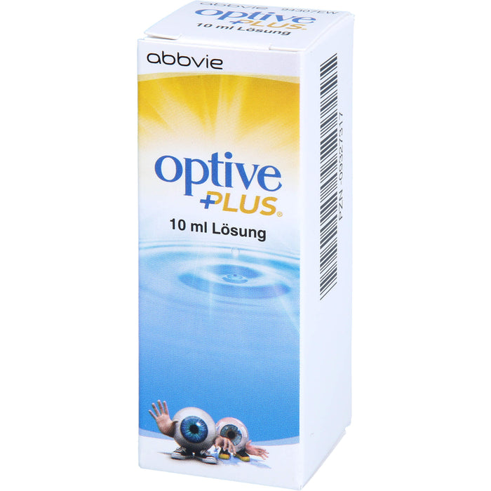 Optive Plus Augen-Pflegetropfen, 10 ml Solution