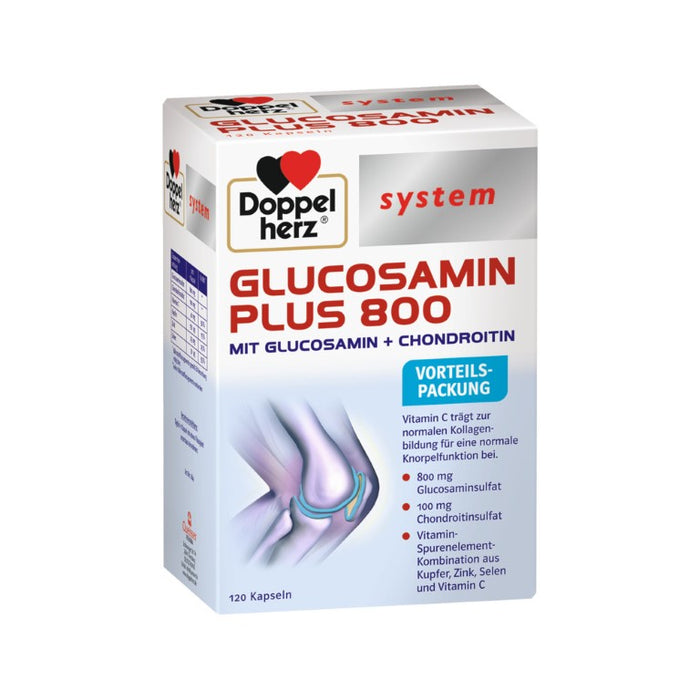 Doppelherz system GLUCOSAMIN 800 PLUS, 120 pc Capsules