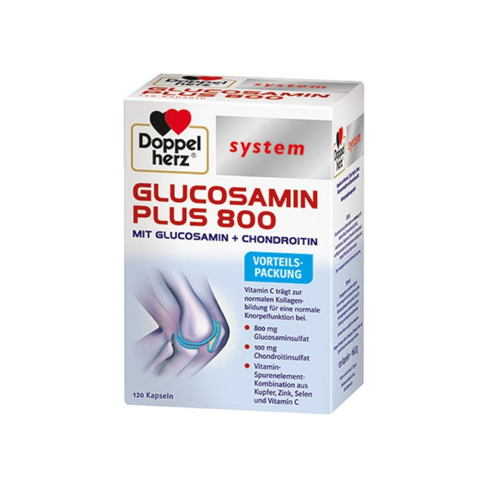 Doppelherz system GLUCOSAMIN 800 PLUS, 120 pcs. Capsules