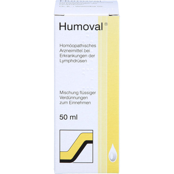 Humoval Mischung bei Erkrankungen der Lymphdrüsen, 50 ml Lösung