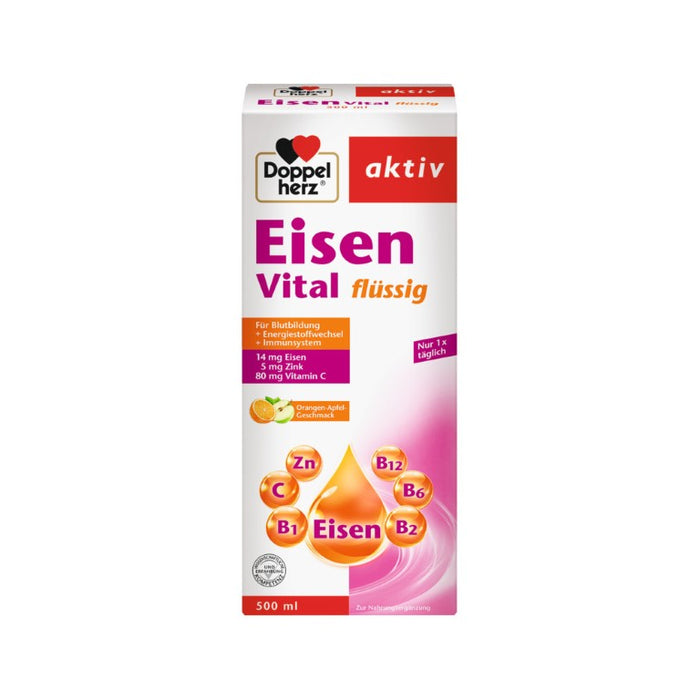 Doppelherz Eisen Vital, 500 ml TON