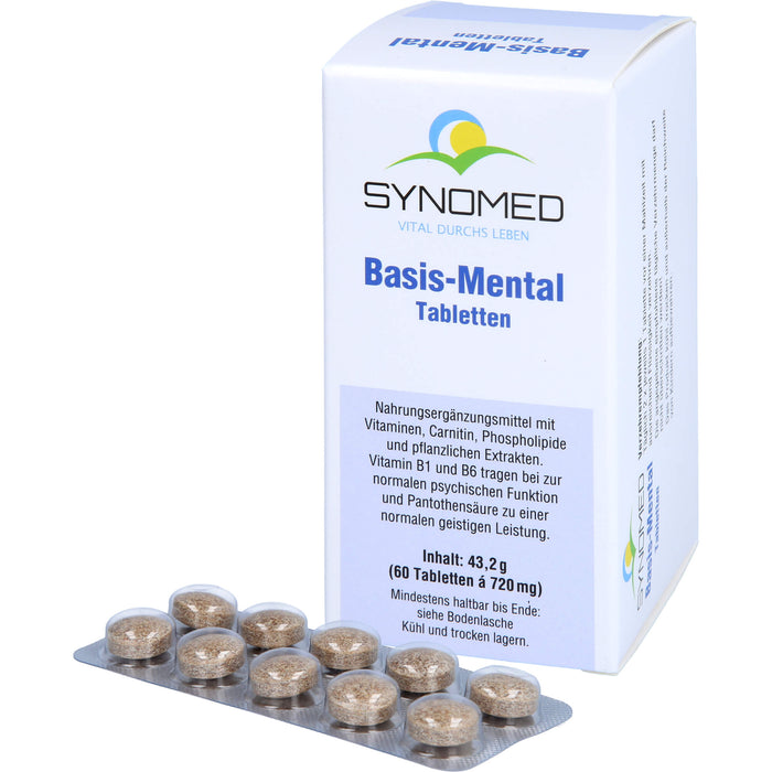 Basis-Mental Tabletten, 60 St TAB