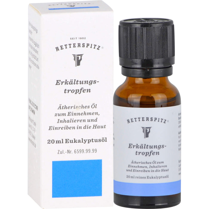 Retterspitz Erkältungstropfen, 20 ml Huile éthérique