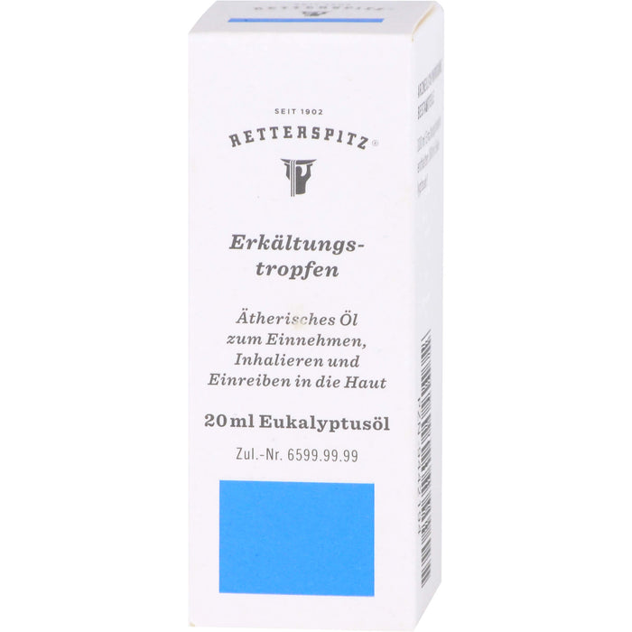 Retterspitz Erkältungstropfen, 20 ml ätherisches Öl