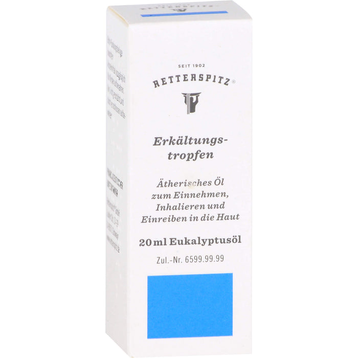 Retterspitz Erkältungstropfen, 20 ml Huile éthérique