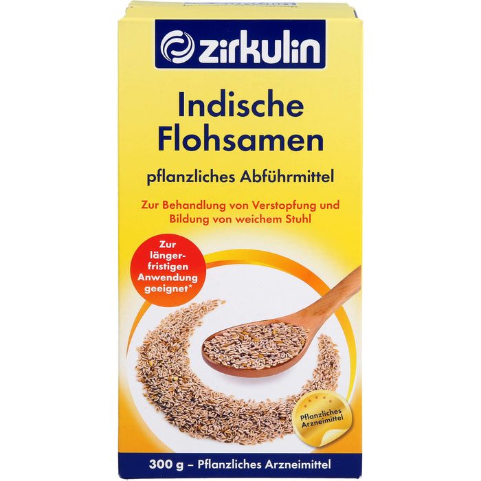 zirkulin Indische Flohsamen zur Behandlung von Verstopfung, 300 g Poudre