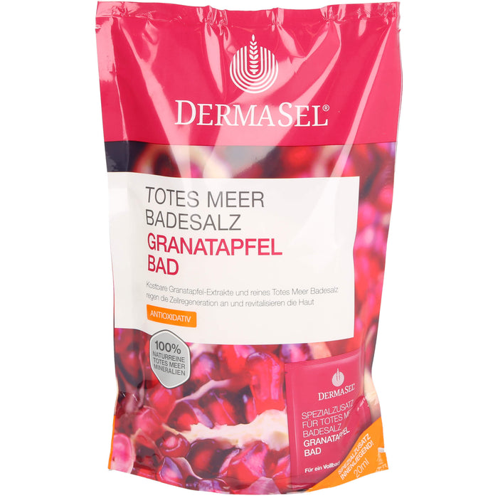 DermaSel Totes Meer Badesalz + Granatapfel SPA, 1 St. Kombipackung