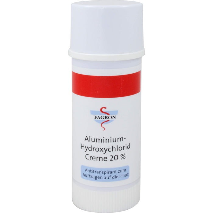 FAGRON Aluminium Hydroxychlorid-Creme 20 % Antitranspirant, 50 ml Cream