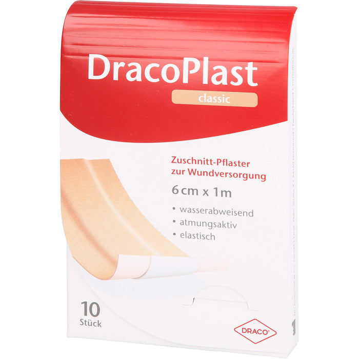 DracoPlast Classic Pflaster 1mx6cm, 1 St. Pflaster