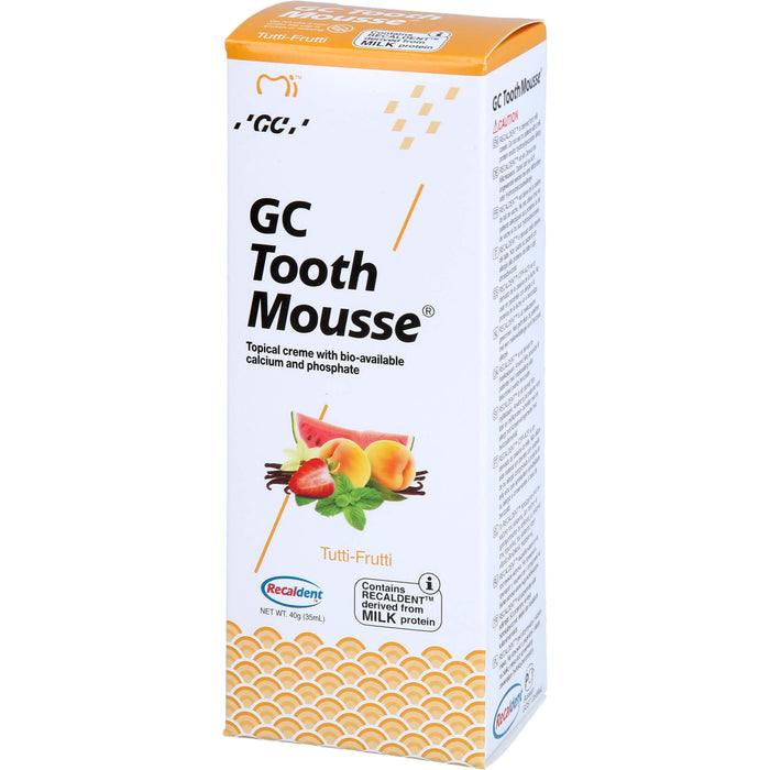 Dent-o-care GC Tooth Mousse Tutti-Frutti, 40 g Cream