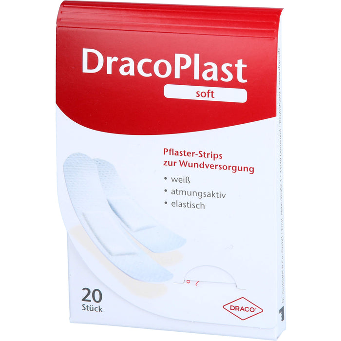 DracoPlast Soft Pflasterstrips sortiert, 20 pc Pansement