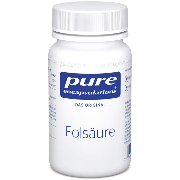 pure encapsulations Folsäure Kapseln, 60 pc Capsules