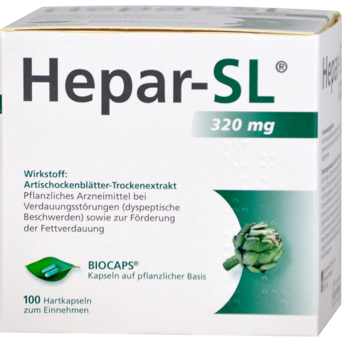 Hepar-SL 320 mg Kapseln, 100 pc Capsules