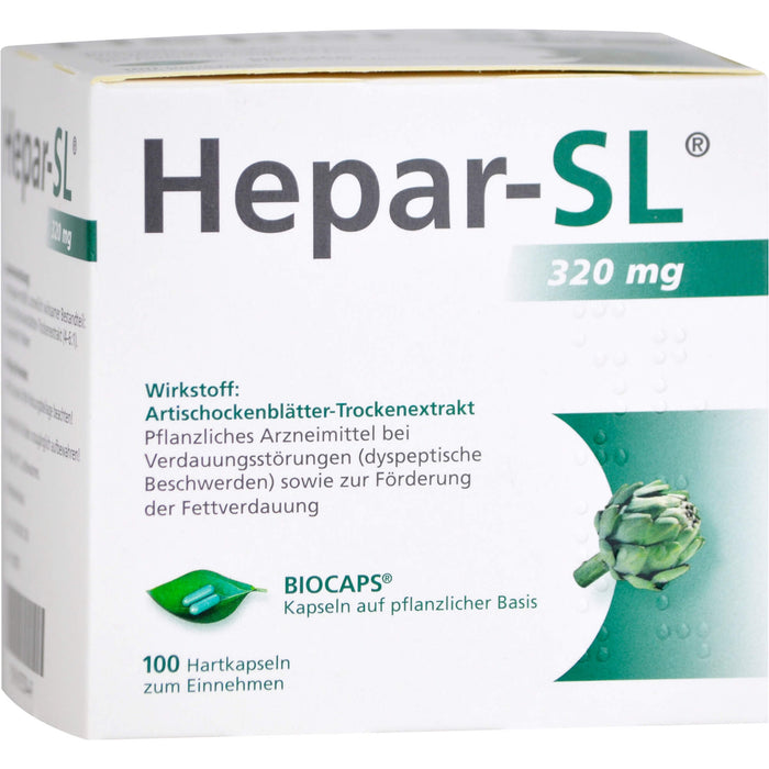 Hepar-SL 320 mg Kapseln, 100 pc Capsules