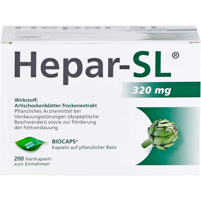 Hepar-SL 320 mg Kapseln, 200 pc Capsules