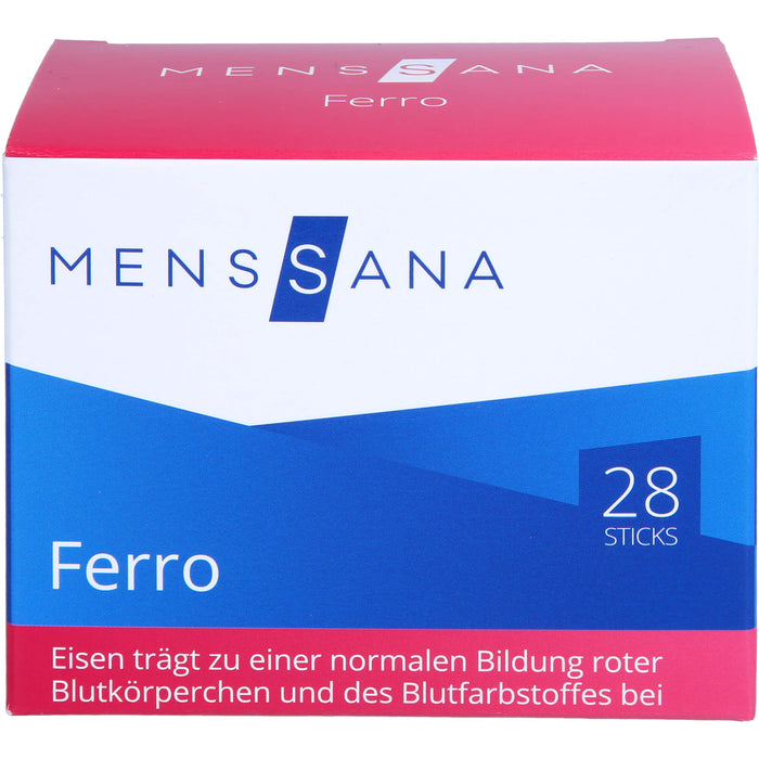 MensSana Ferro mit Eisen Sticks, 28 pc Sachets