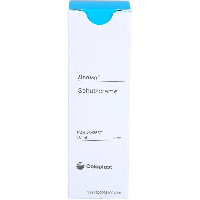 Brava Hautschutzcreme zur Unterstützung der Pflege wunder, trockener und irritierter Haut, 60 ml Cream