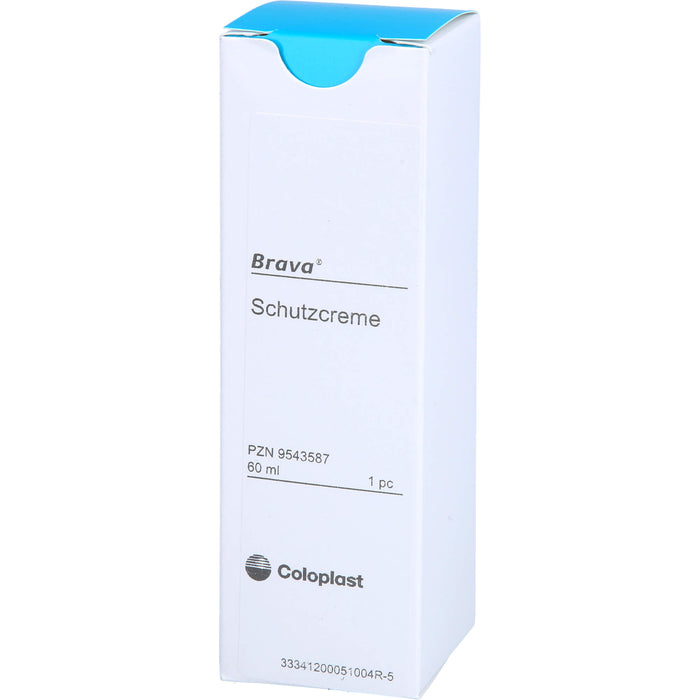 Brava Hautschutzcreme zur Unterstützung der Pflege wunder, trockener und irritierter Haut, 60 ml Cream