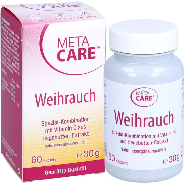 Meta Care Weihrauch Kapseln, 60 St. Kapseln