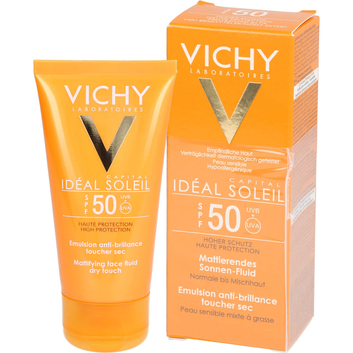 VICHY Idéal Soleil SPF 50 Fluid, 50 ml Solution