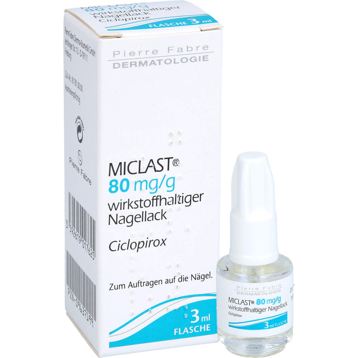 MICLAST Nagellack bei Nagelpilz, 3 ml Solution