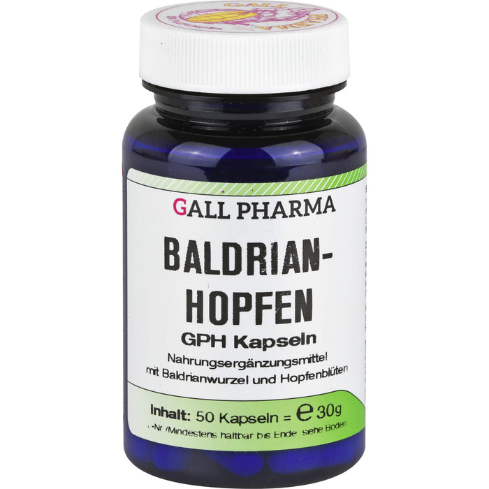 GALL PHARMA Baldrian-Hopfen GPH Kapseln, 50 pcs. Capsules