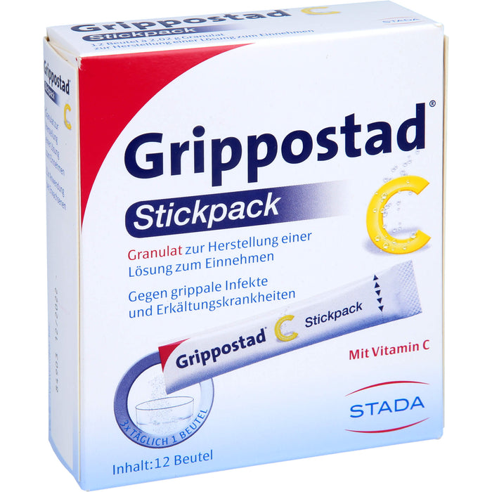 Grippostad C Stickpack Granulat, 12 pc Sachets