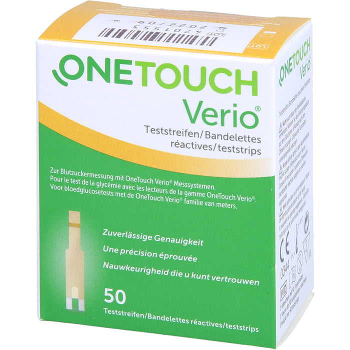 One Touch Verio Medi-Spezial Teststreifen, 50 St TTR