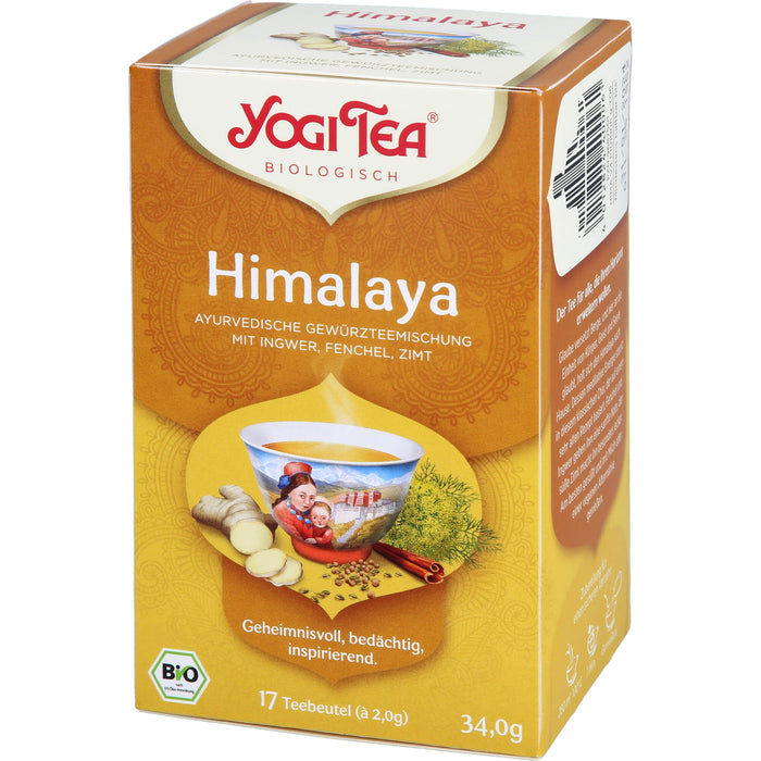 YOGI TEA Himalaya ayurvedische Grwürzteemischung, 17 pcs. Filter bag